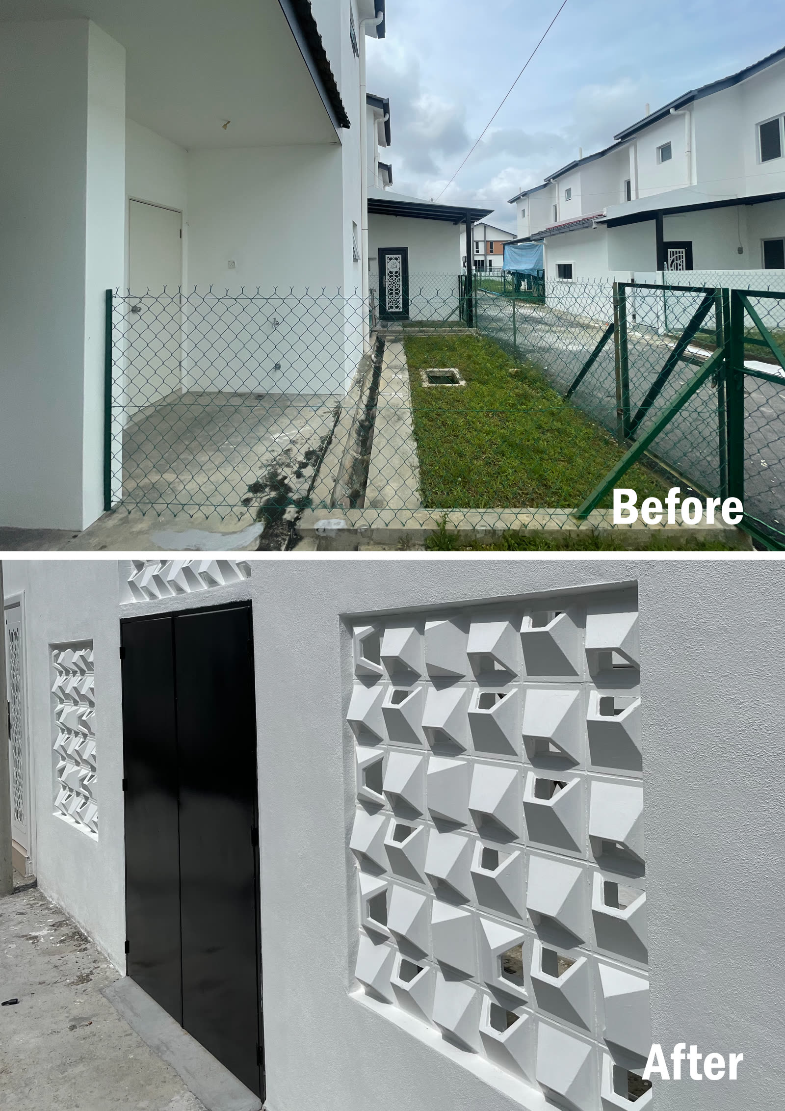 Brickswell 工程 Before / After：外墙翻新